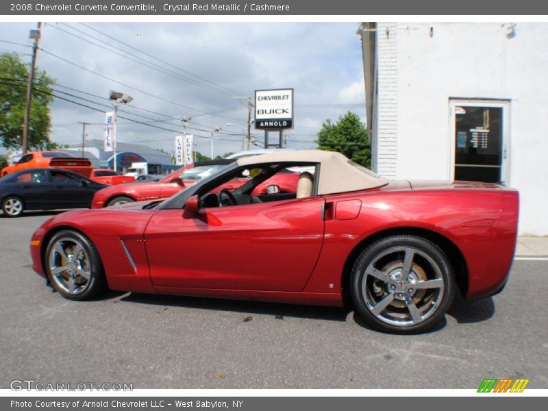 Crystal Red Metallic / Cashmere 2008 Chevrolet Corvette Convertible