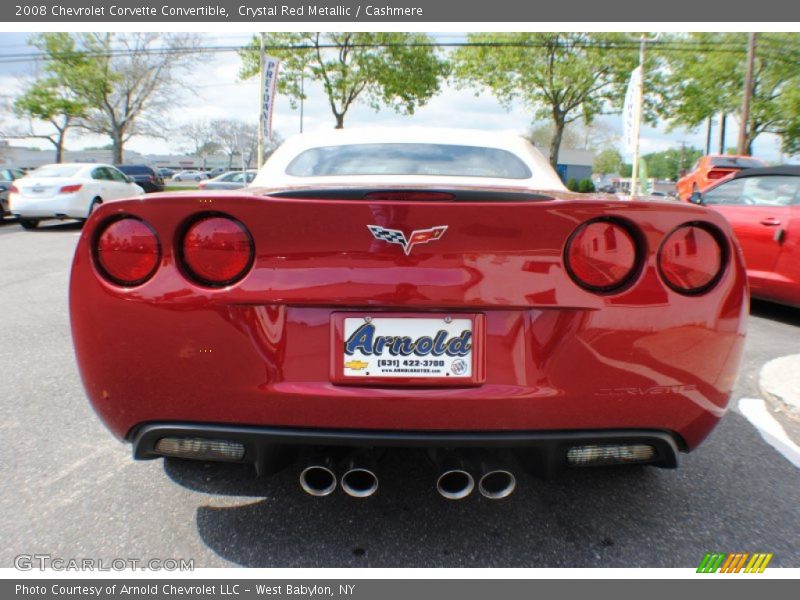 Crystal Red Metallic / Cashmere 2008 Chevrolet Corvette Convertible