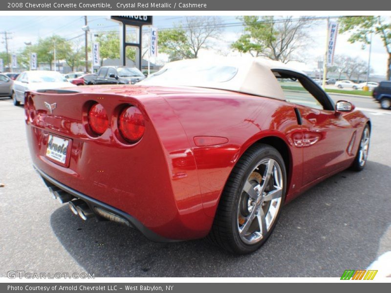 Crystal Red Metallic / Cashmere 2008 Chevrolet Corvette Convertible