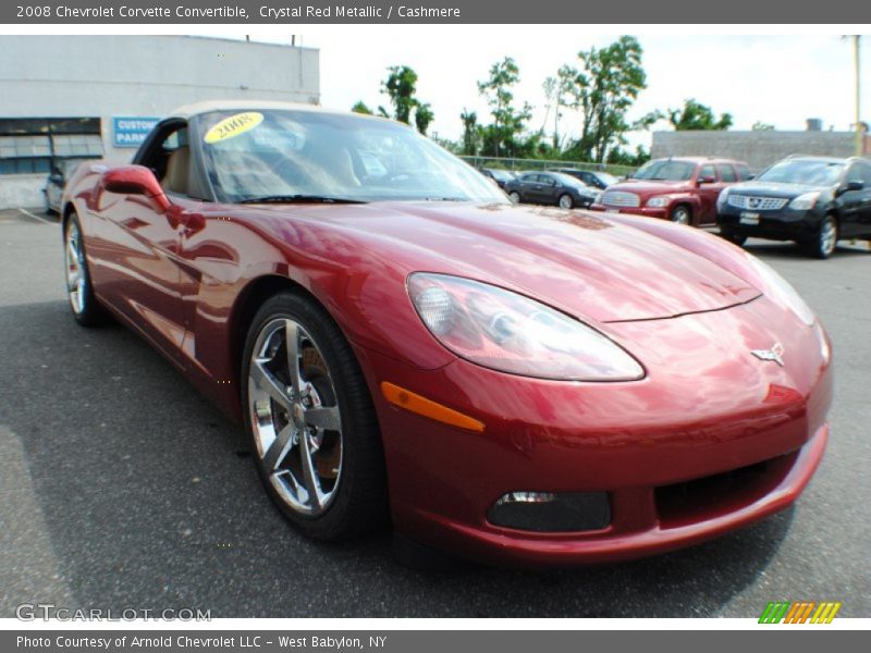 Crystal Red Metallic / Cashmere 2008 Chevrolet Corvette Convertible