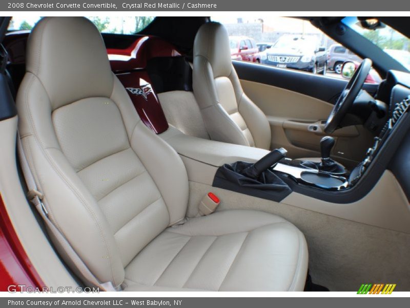  2008 Corvette Convertible Cashmere Interior