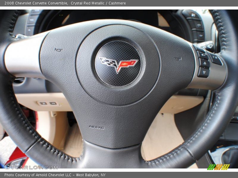 Crystal Red Metallic / Cashmere 2008 Chevrolet Corvette Convertible
