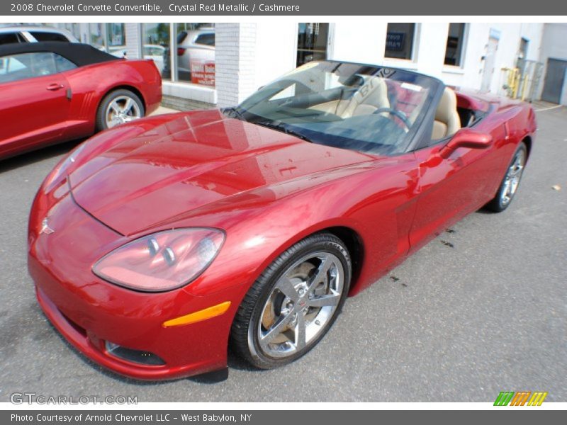 Crystal Red Metallic / Cashmere 2008 Chevrolet Corvette Convertible