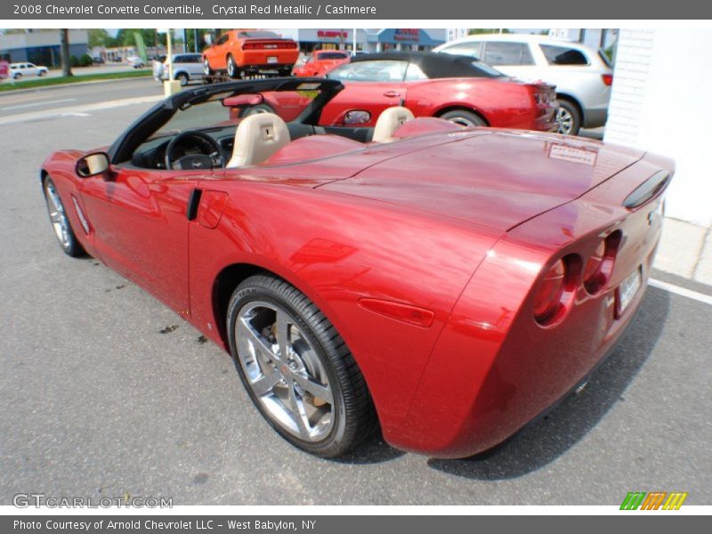  2008 Corvette Convertible Crystal Red Metallic