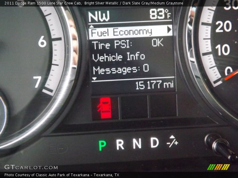 Bright Silver Metallic / Dark Slate Gray/Medium Graystone 2011 Dodge Ram 1500 Lone Star Crew Cab