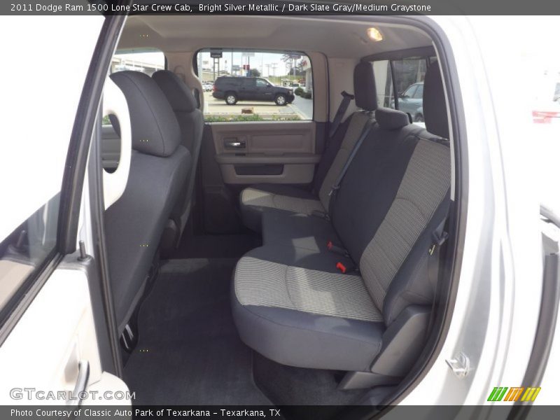 Bright Silver Metallic / Dark Slate Gray/Medium Graystone 2011 Dodge Ram 1500 Lone Star Crew Cab