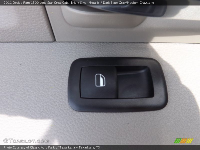 Bright Silver Metallic / Dark Slate Gray/Medium Graystone 2011 Dodge Ram 1500 Lone Star Crew Cab