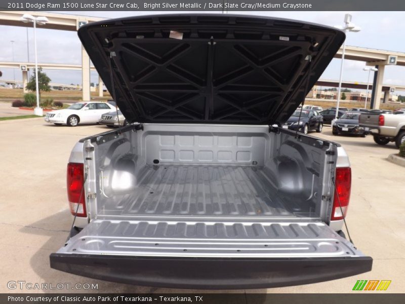 Bright Silver Metallic / Dark Slate Gray/Medium Graystone 2011 Dodge Ram 1500 Lone Star Crew Cab