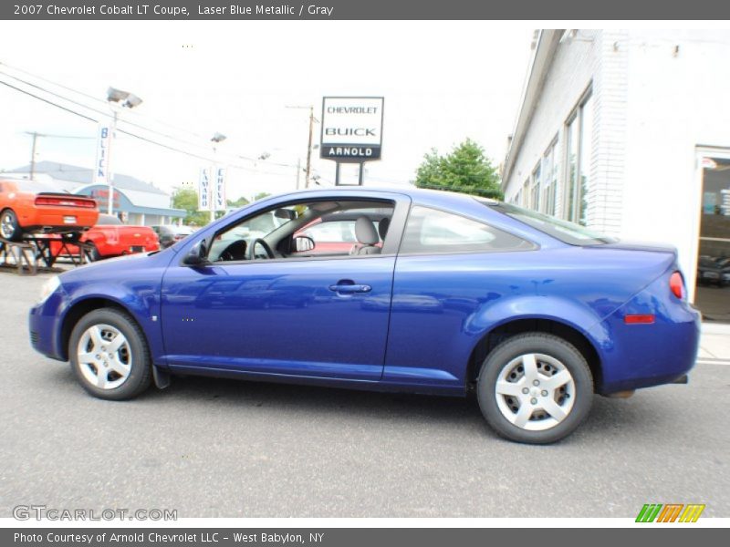 Laser Blue Metallic / Gray 2007 Chevrolet Cobalt LT Coupe