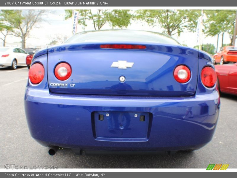 Laser Blue Metallic / Gray 2007 Chevrolet Cobalt LT Coupe