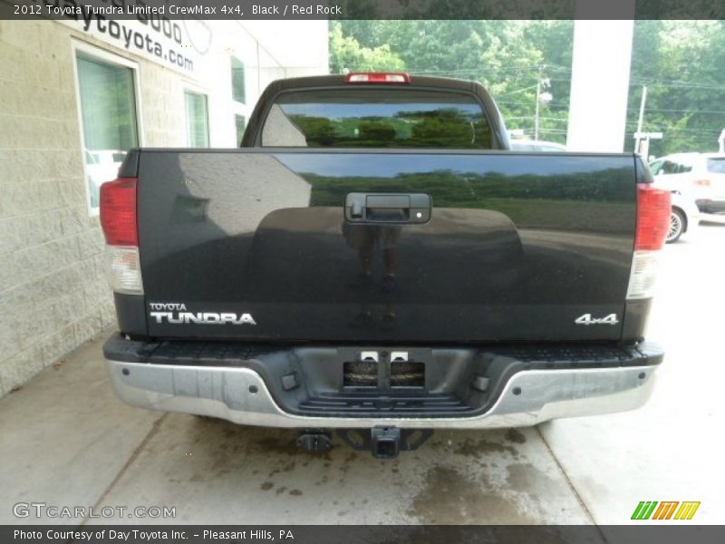 Black / Red Rock 2012 Toyota Tundra Limited CrewMax 4x4