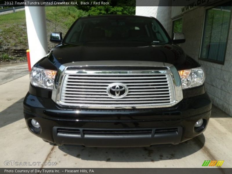 Black / Red Rock 2012 Toyota Tundra Limited CrewMax 4x4