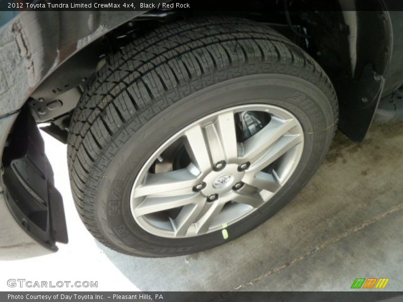 Black / Red Rock 2012 Toyota Tundra Limited CrewMax 4x4