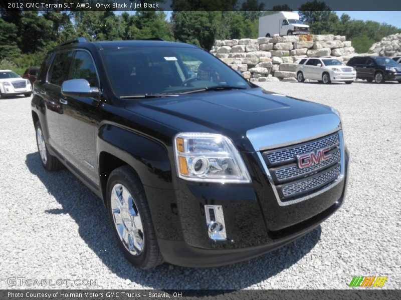 Onyx Black / Jet Black 2012 GMC Terrain SLT AWD