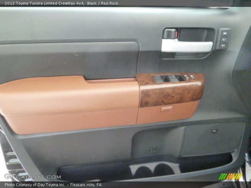 Black / Red Rock 2012 Toyota Tundra Limited CrewMax 4x4