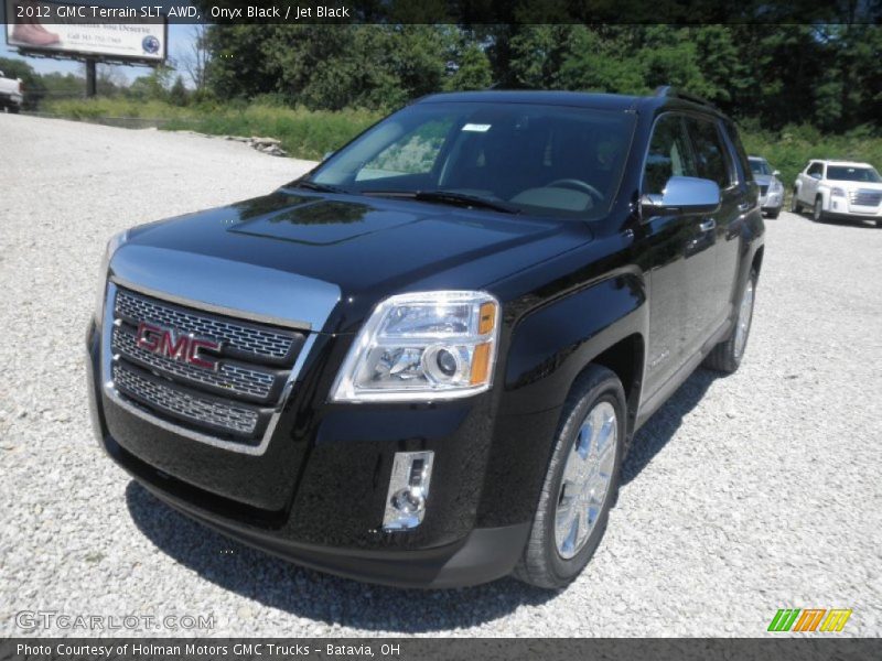 Onyx Black / Jet Black 2012 GMC Terrain SLT AWD