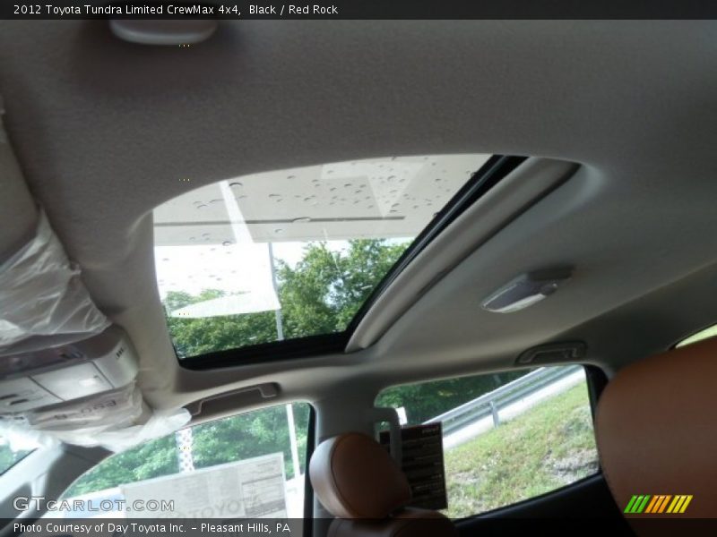 Black / Red Rock 2012 Toyota Tundra Limited CrewMax 4x4