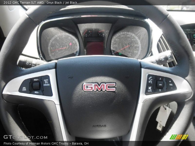 Onyx Black / Jet Black 2012 GMC Terrain SLT AWD