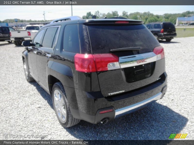 Onyx Black / Jet Black 2012 GMC Terrain SLT AWD