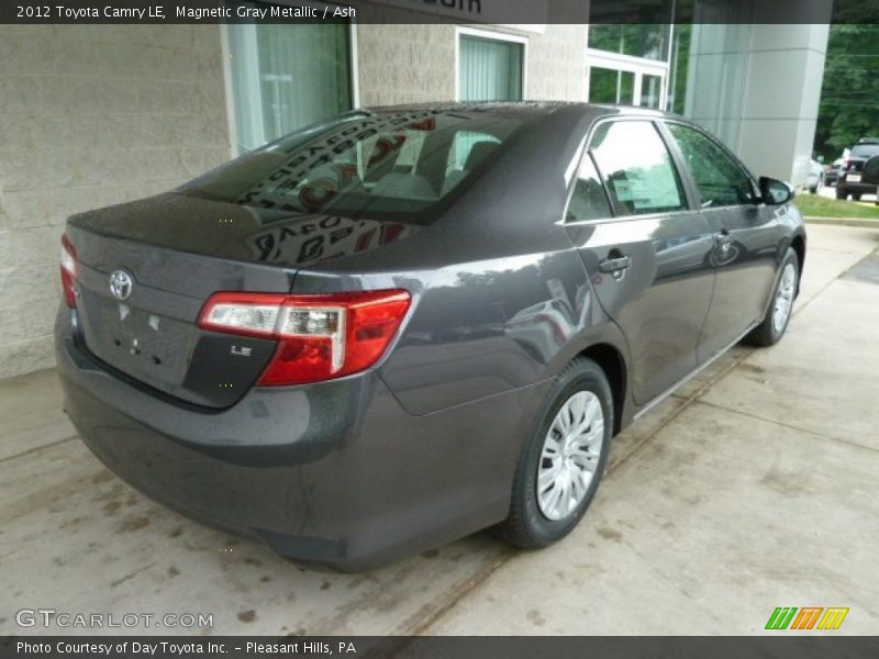 Magnetic Gray Metallic / Ash 2012 Toyota Camry LE