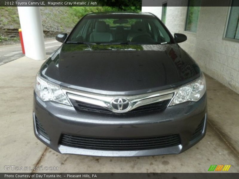 Magnetic Gray Metallic / Ash 2012 Toyota Camry LE