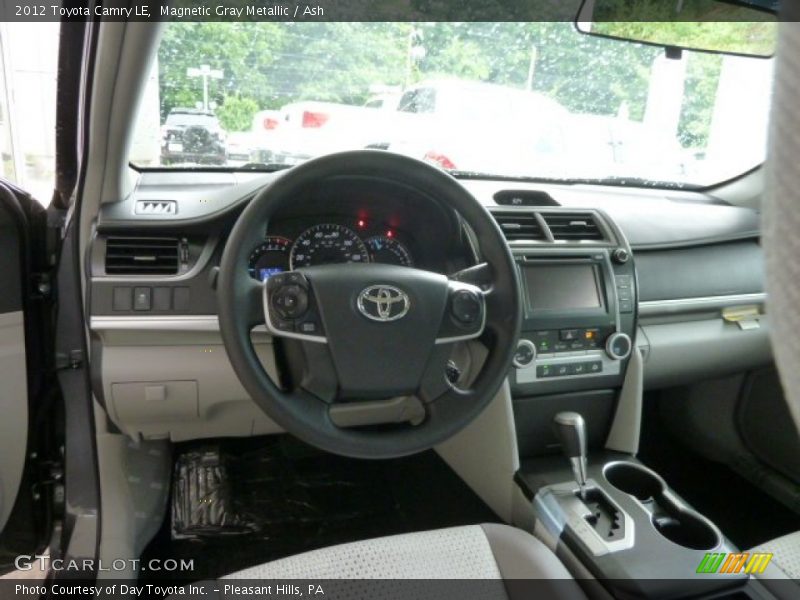 Magnetic Gray Metallic / Ash 2012 Toyota Camry LE