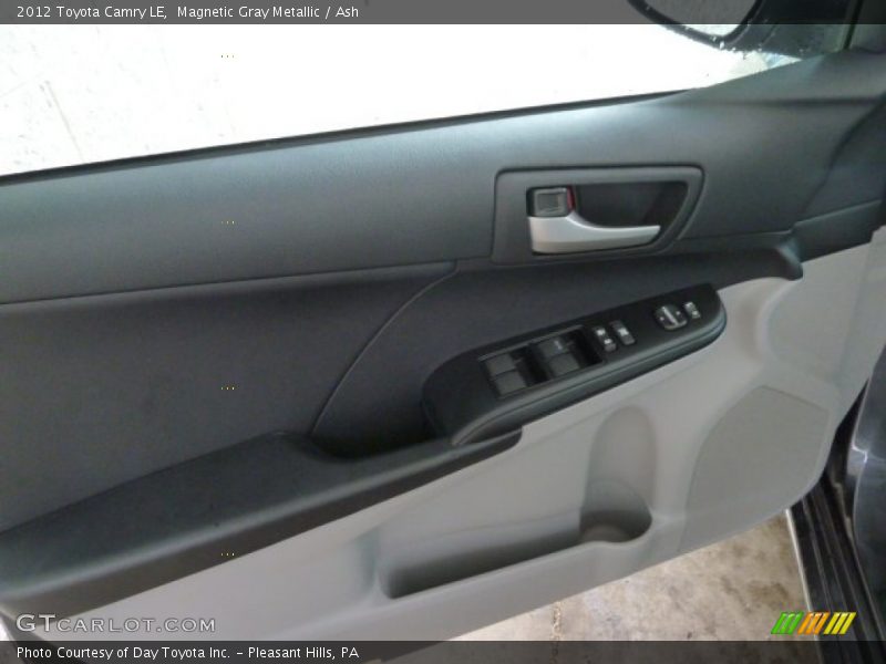 Magnetic Gray Metallic / Ash 2012 Toyota Camry LE