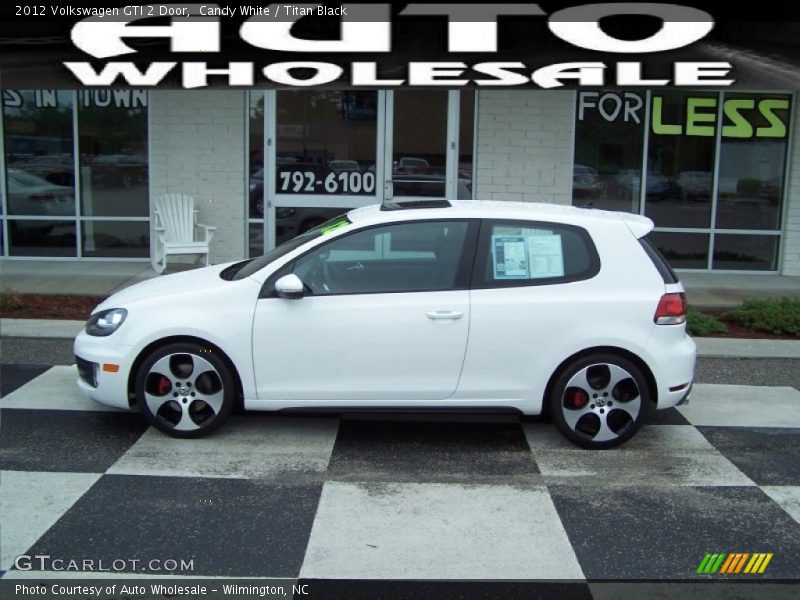 Candy White / Titan Black 2012 Volkswagen GTI 2 Door