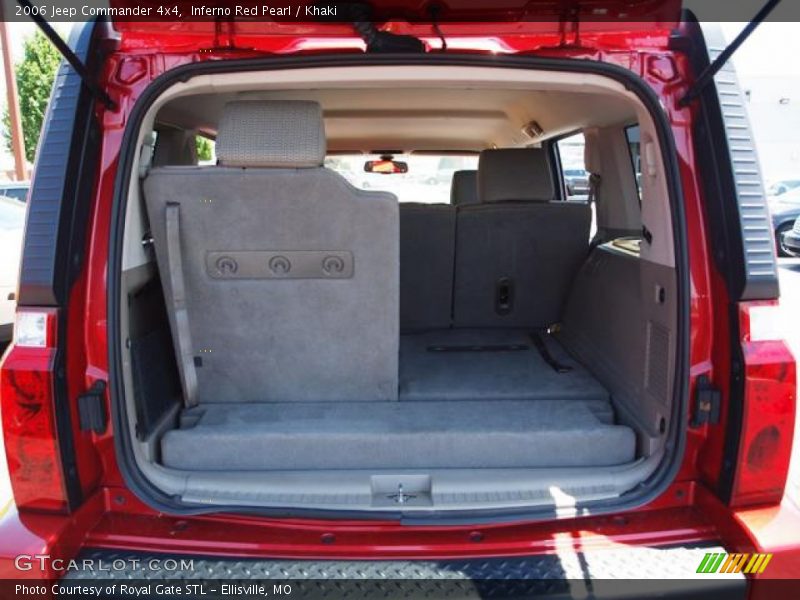 Inferno Red Pearl / Khaki 2006 Jeep Commander 4x4