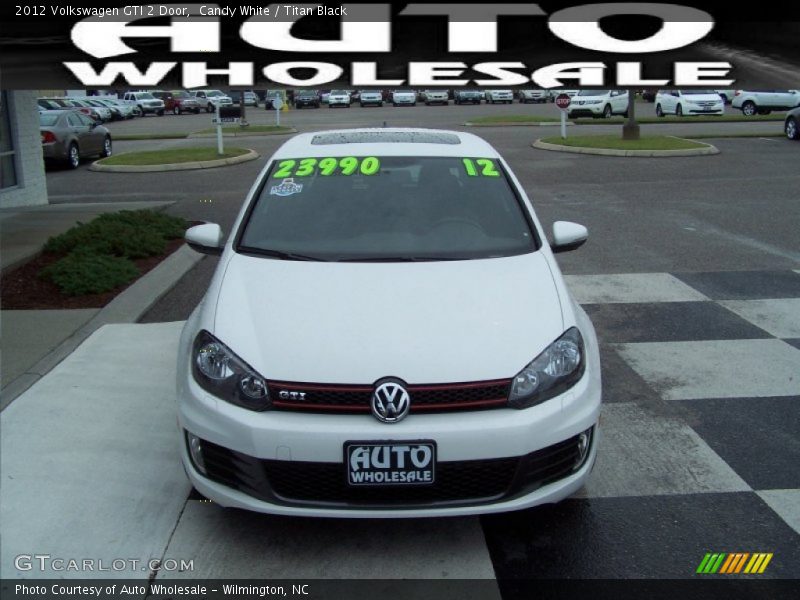 Candy White / Titan Black 2012 Volkswagen GTI 2 Door