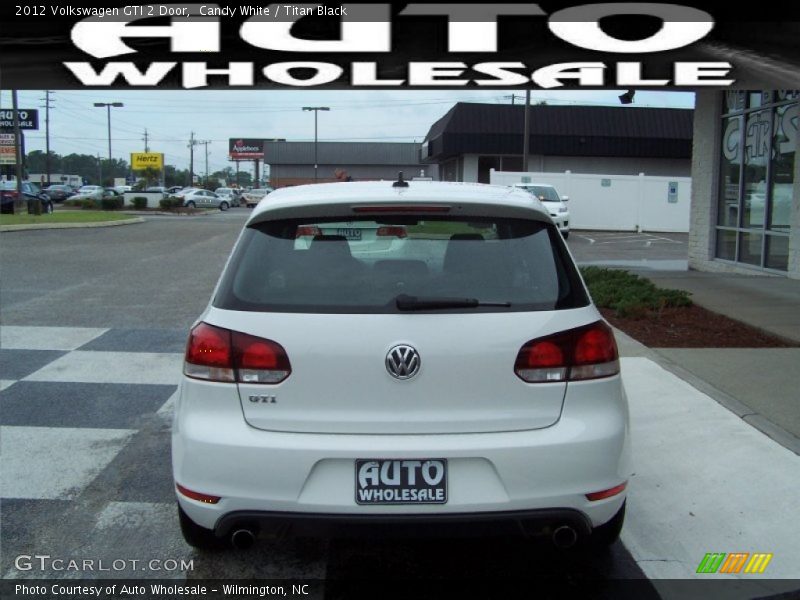 Candy White / Titan Black 2012 Volkswagen GTI 2 Door