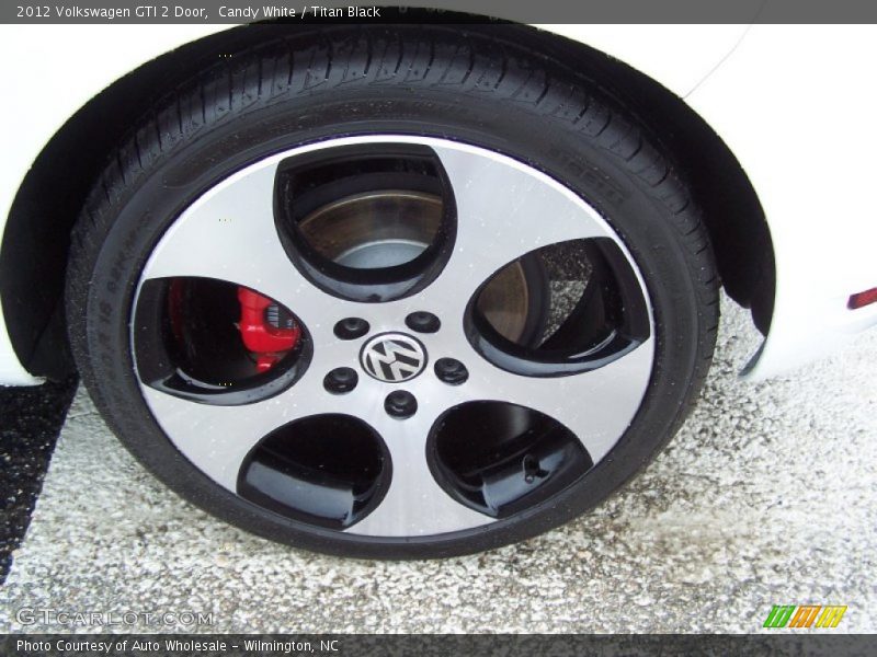 Candy White / Titan Black 2012 Volkswagen GTI 2 Door