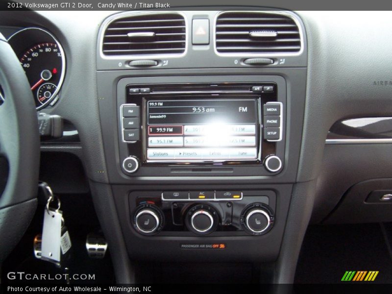 Candy White / Titan Black 2012 Volkswagen GTI 2 Door