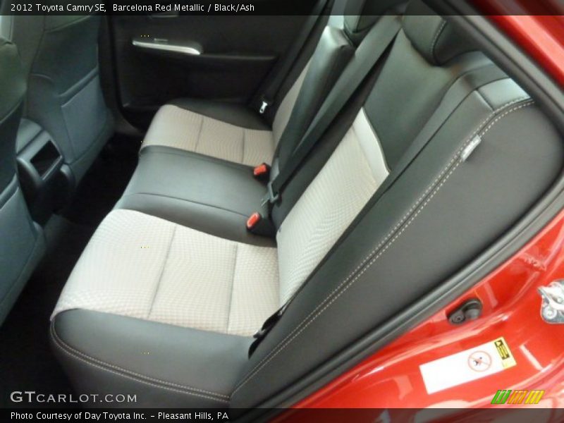 Barcelona Red Metallic / Black/Ash 2012 Toyota Camry SE