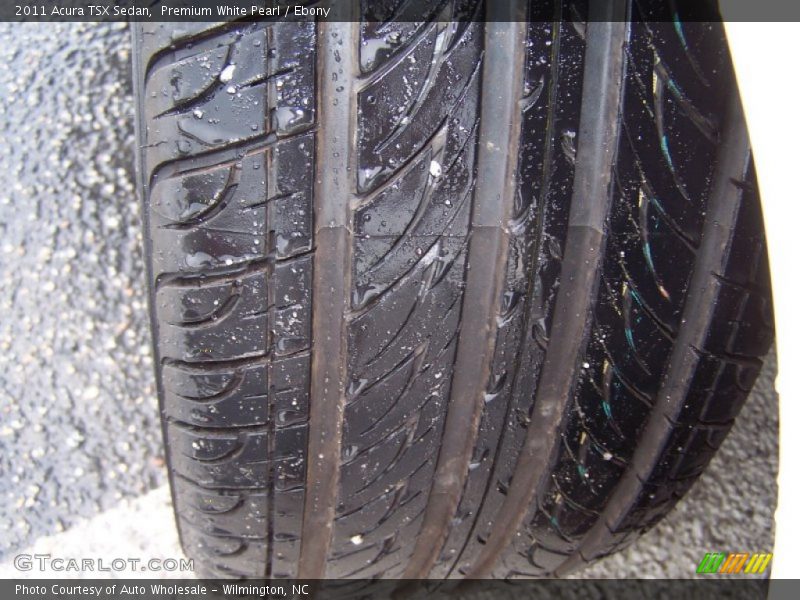 Premium White Pearl / Ebony 2011 Acura TSX Sedan