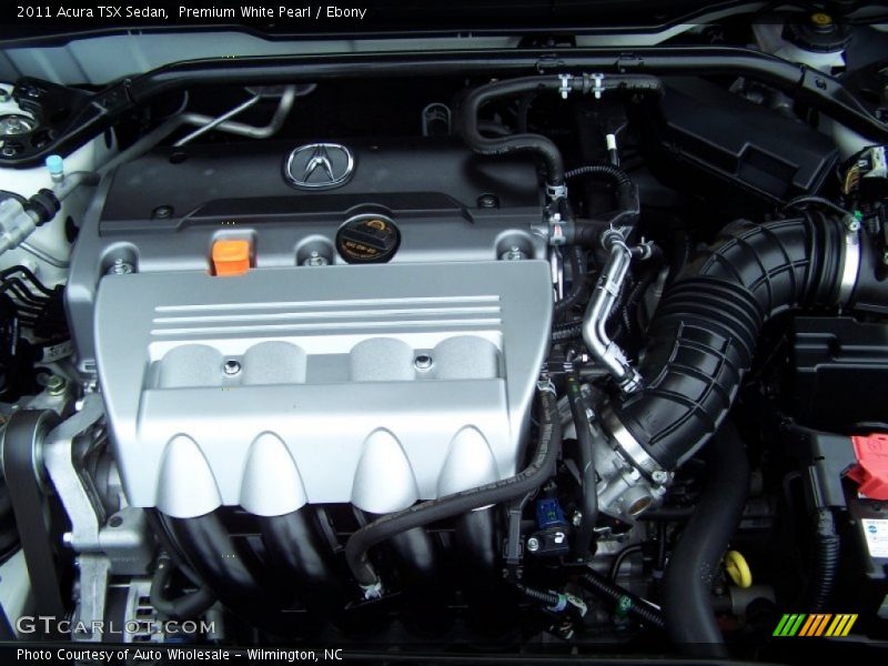 Premium White Pearl / Ebony 2011 Acura TSX Sedan