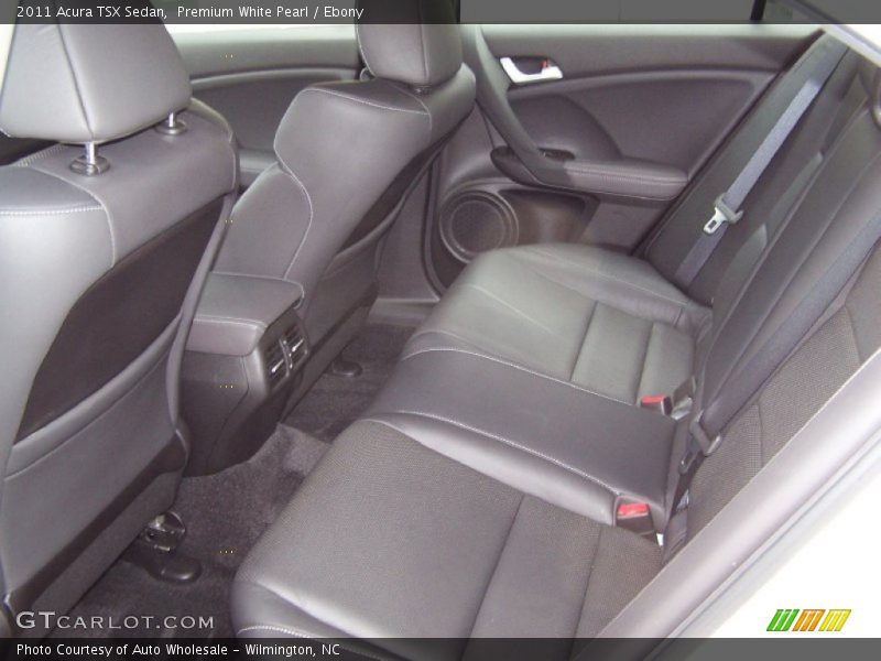 Premium White Pearl / Ebony 2011 Acura TSX Sedan