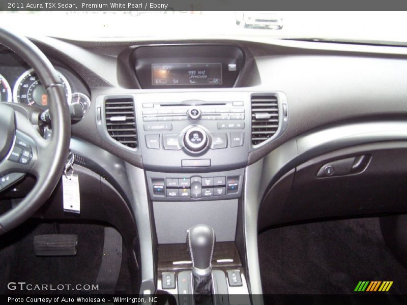 Premium White Pearl / Ebony 2011 Acura TSX Sedan
