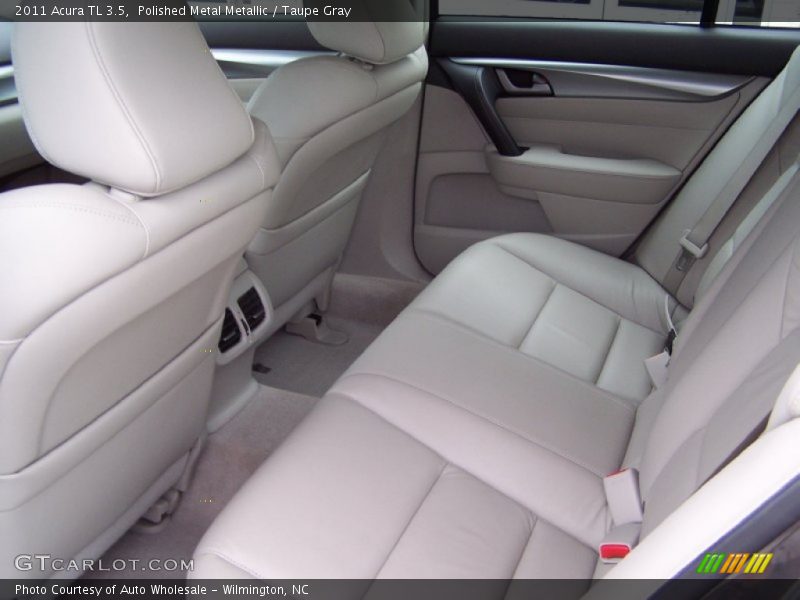 Polished Metal Metallic / Taupe Gray 2011 Acura TL 3.5