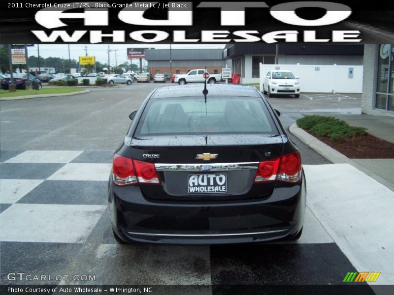 Black Granite Metallic / Jet Black 2011 Chevrolet Cruze LT/RS