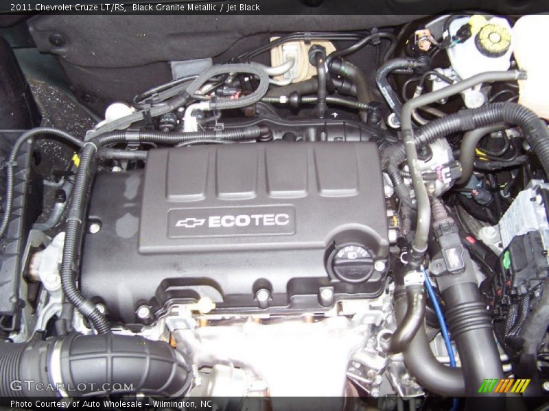 Black Granite Metallic / Jet Black 2011 Chevrolet Cruze LT/RS
