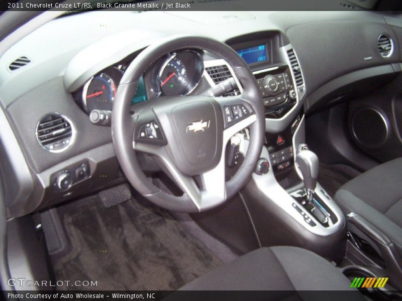 Black Granite Metallic / Jet Black 2011 Chevrolet Cruze LT/RS