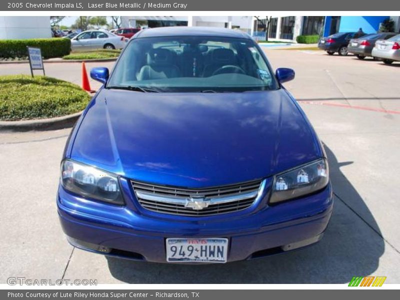 Laser Blue Metallic / Medium Gray 2005 Chevrolet Impala LS