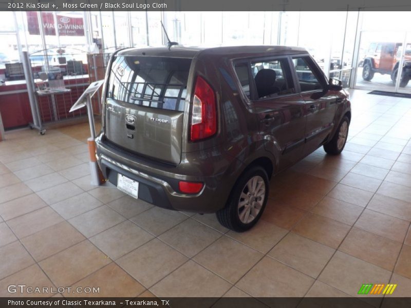 Moss Green / Black Soul Logo Cloth 2012 Kia Soul +