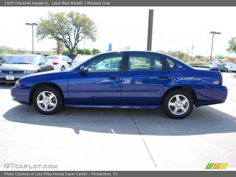 Laser Blue Metallic / Medium Gray 2005 Chevrolet Impala LS