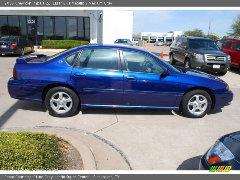 Laser Blue Metallic / Medium Gray 2005 Chevrolet Impala LS