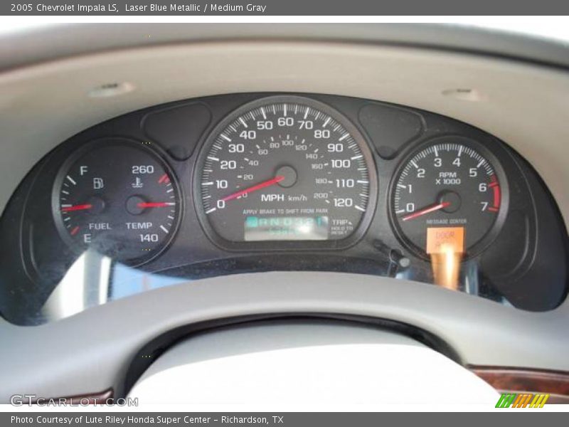 Laser Blue Metallic / Medium Gray 2005 Chevrolet Impala LS