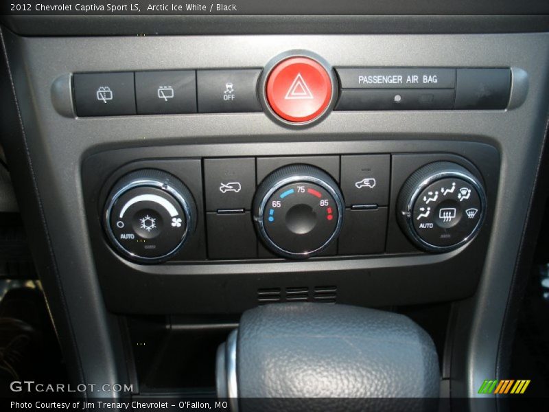 Controls of 2012 Captiva Sport LS