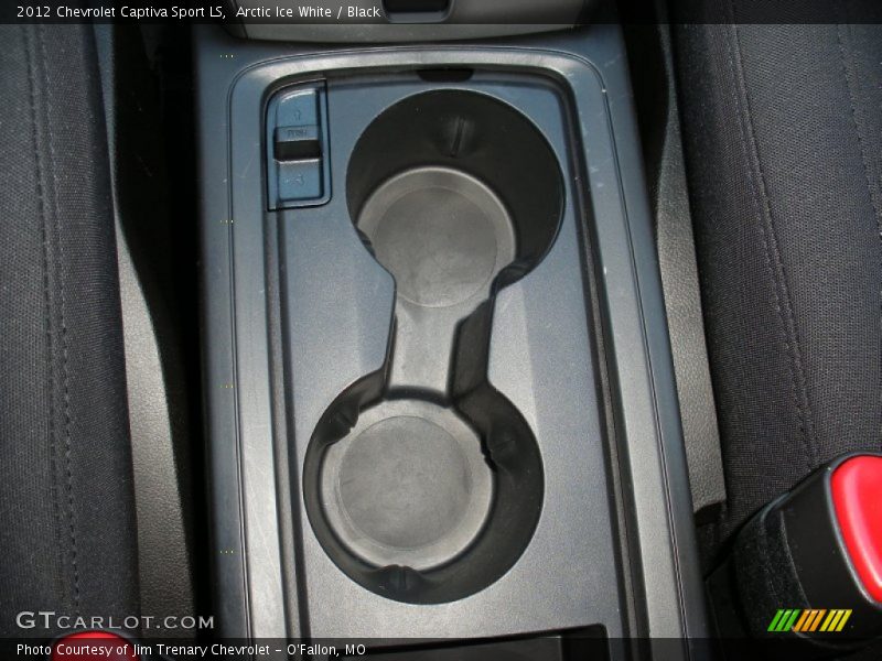 Arctic Ice White / Black 2012 Chevrolet Captiva Sport LS