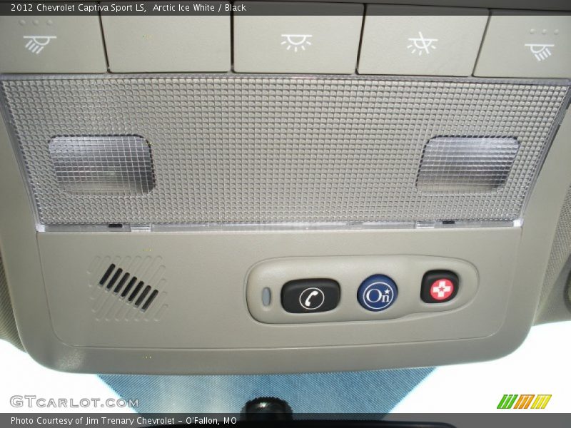 Controls of 2012 Captiva Sport LS